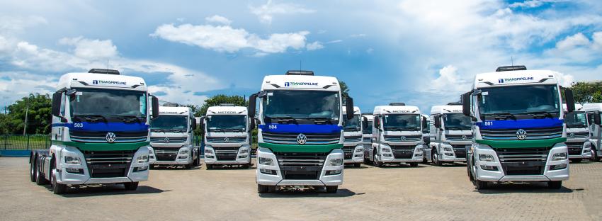 Portal Estrada - Transpipeline recebe os primeiros 120 caminhões VW Meteor para o transporte de GNL